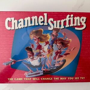 New old stock board game called channel surfing by Milton Bradley